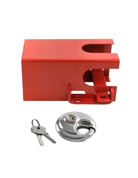 Candado antirobo para caravanas 110x110mm con candado de disco PM ProPlus Candado antirobo para caravanas 110x110mm con candado de disco PM ProPlus