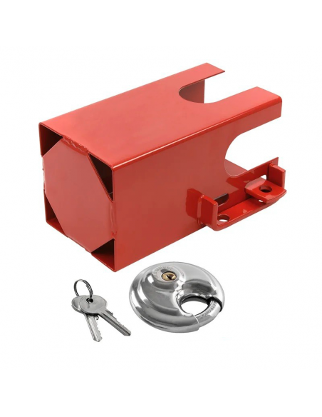 Candado antirobo para caravanas 110x110mm con candado de disco PM ProPlus Candado antirobo para caravanas 110x110mm con candado de disco PM ProPlus