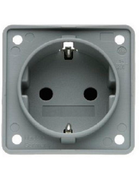 Spina per 230v Bianco.