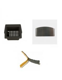 Pack Brasero 8,5kw + Deflector + Junta cámara combustión. Para estufas pellets Superior Piazzetta