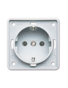 Prise pour prise 230v. Blanc