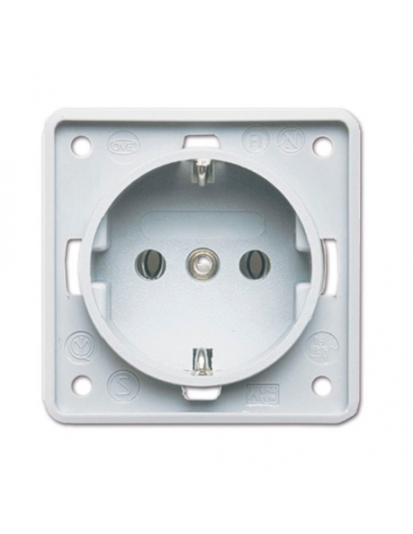 Spina per 230v. Bianco