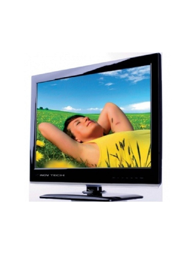 Televisor pantalla plana HD 24" con DVD