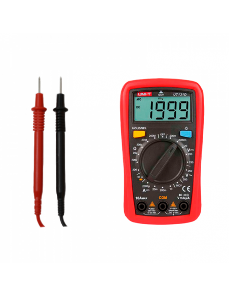 Multimetro del tamaño de la palma UT131D UNIT T