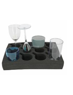 Soporte de espuma para vasos