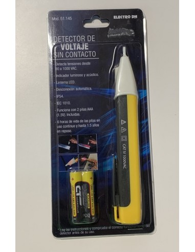 Detector de voltaje sin contacto