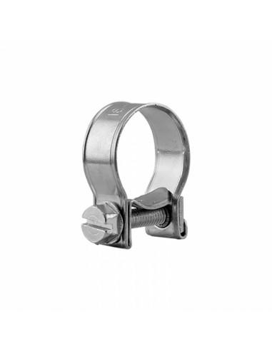 Abrazadera Mikalor para manguera de butano galvanizada