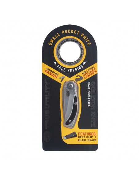 Navaja mini de llavero Skeleton True utility 63 x 24mm Navaja mini de llavero Skeleton True utility 63 x 24mm