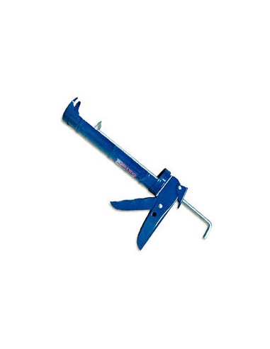 Pistola de silicona Brixo azul 9"