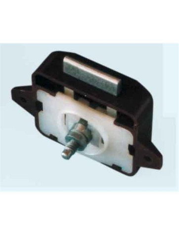 Box and brown threaded button for toilet door lock