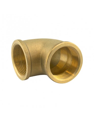 Codo 90º Gebo de latón roscado