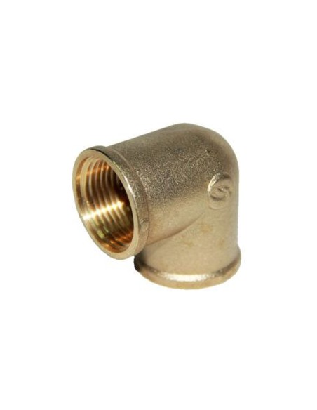 Codo 90º Gebo de latón roscado
