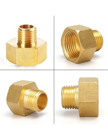 Riduttore maschio in ottone Alargo - femmina filettata