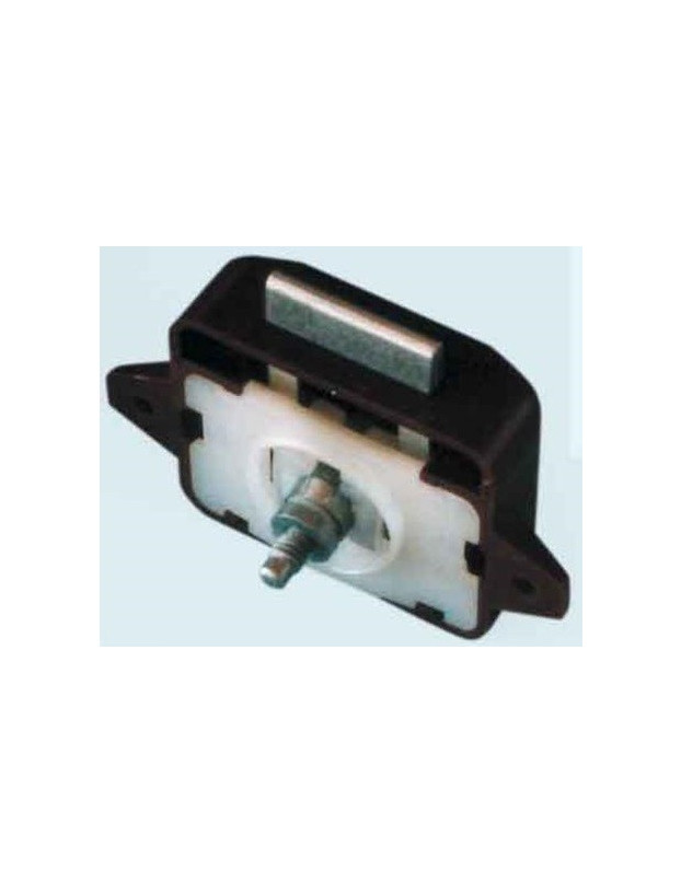 Box and brown threaded button for toilet door lock