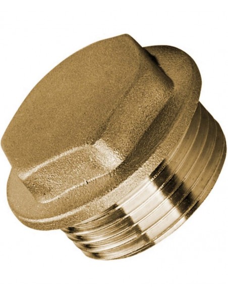 Tapón Gebo de latón macho