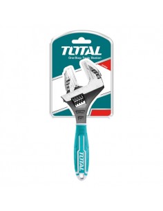 Llave inglesa ajustable THT10210G Total Tools Boca extragrande