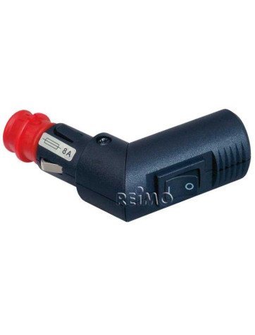 Conector mechero macho con interruptor On/Off  12 a 24V