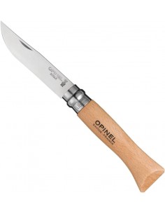 Navaja clásica Opinel con hoja de acero de carbono