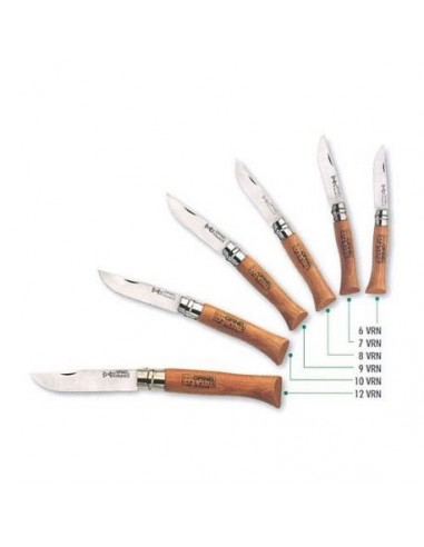 Clássico Navaja Opinel com folha de aço carbono