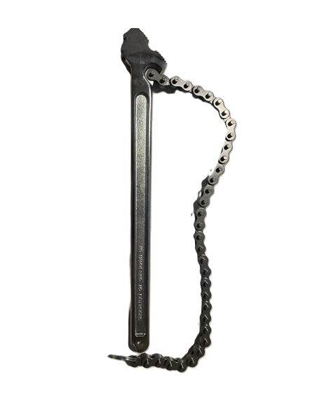 Chave para filtro de óleo tipo corrente de metal 15" 160mm Chave para filtro de óleo tipo corrente de metal 15" 160mm