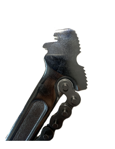 Chave para filtro de óleo tipo corrente de metal 15" 160mm