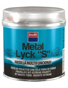 Masilla de poliéster Krafft para metal 250g
