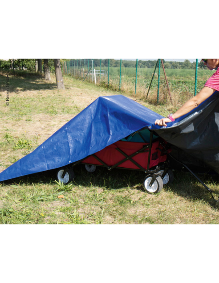 Lona impermeable de protección 4x5 azul Lona impermeable de protección 4x5 azul