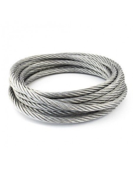 Cable de acero galvanizado. Rollo de 15m Cable de acero galvanizado. Rollo de 15m