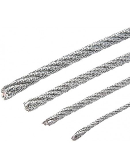 Galvanized steel cable. 15m roll Galvanized steel cable. 15m roll