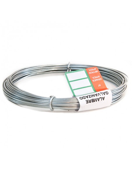 Verzinkter Draht Buarfe 2.6 mm - 1KG - 20mt Verzinkter Draht Buarfe 2.6 mm - 1KG - 20mt