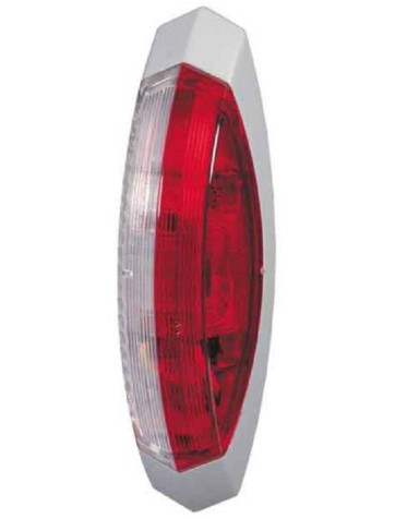Luz de posição Galibo Cor cinza bicolor com lâmpada