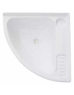 Lavabo esquinero 40 x 40 blanco