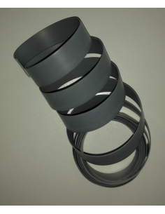 Junta guarnitura gris para ventanas con perfil de goma standard 20 mm