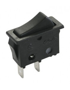 Chave basculante 2P 1C. chave preta