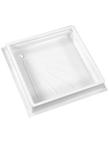 Plato de ducha 680 x 680 mm Blanco