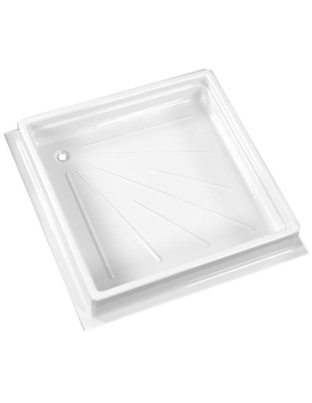 Plato de ducha 680 x 680 mm Blanco Plato de ducha 680 x 680 mm Blanco