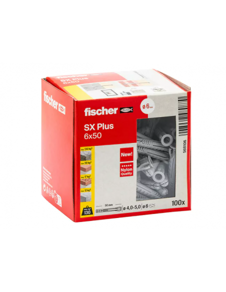 Taco de expansión Fischer SX Taco de expansión Fischer SX