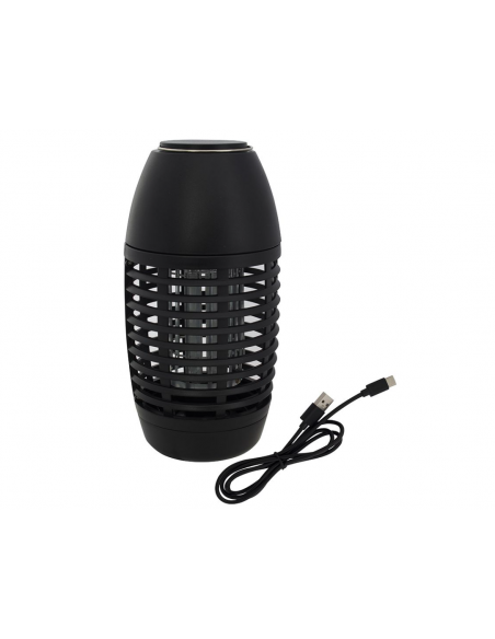 Lampara anti-mosquitos recargable. Eurotrail