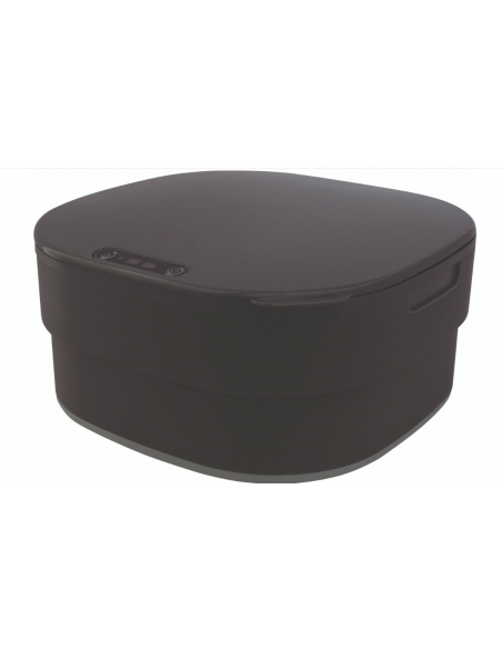 Cubo de basura plegable con sensor. Eurotrail Cubo de basura plegable con sensor. Eurotrail
