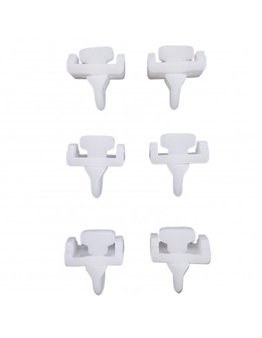 Butée pour guides rideaux x6