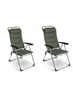 Silla de aluminio Dometic Lusso Milano REDUX x2u.