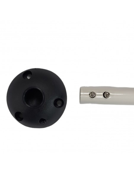 Table leg foot with removable base