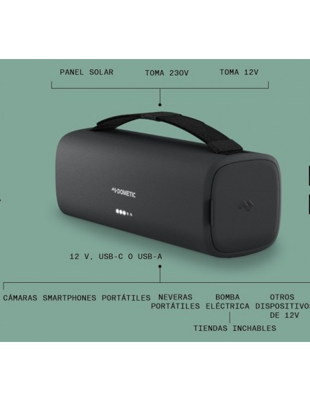 Batería de litio portátil Dometic PLB15 .