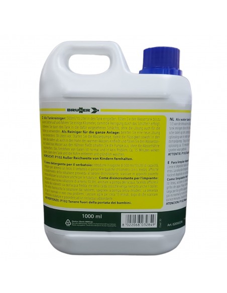 Depositi liquidi incorporati e tubi ACTI-TANK. Brunner