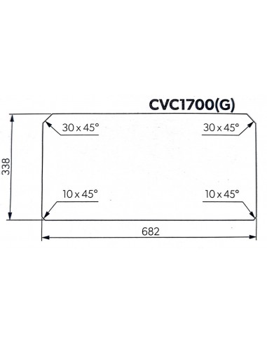 Cocina de gas Dometic CVC1700G dos fuegos + fregador/derecha