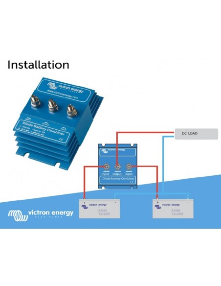 Diodo combinato batteria Victron BCD 402 40 A