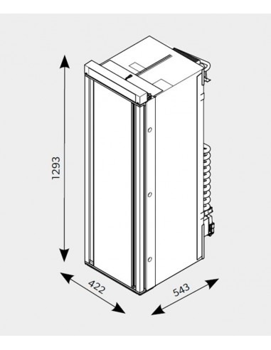 Réfrigérateur à absorption trivalent Dometic RML 10.4T