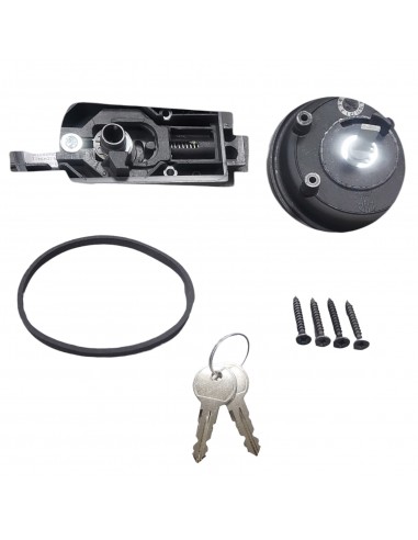 Serrure de porte avec système de verrouillage interne et externe