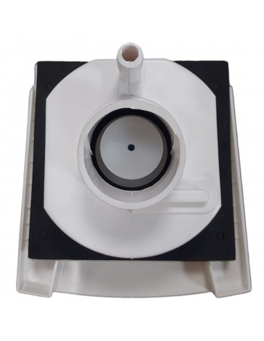 Outer box with external water inlet mouth with cap and shut-off key