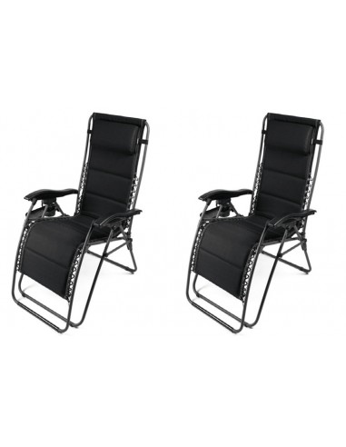 Pack Duo 2x Tumbona reclinable Dometic Opulence Firenze Relaxer